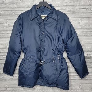 Vintage 60's Abercrombie & Fitch Down Filled Nylon Jacket - Rare Find!
